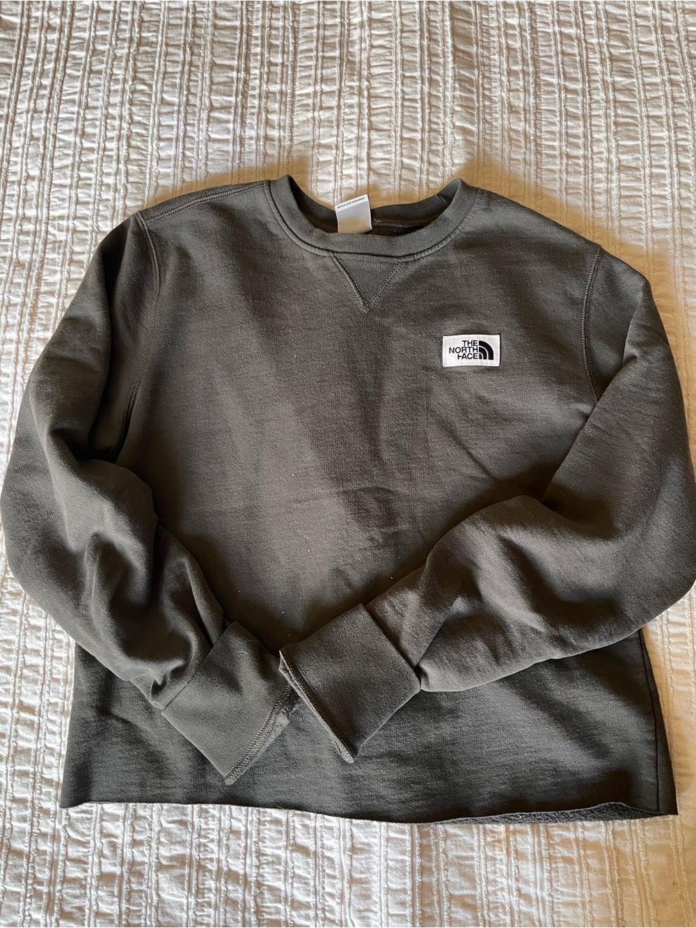 The North Face Crewneck Sweatshirt - Olive Green
